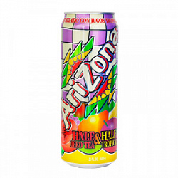 Напиток AriZona Half & half iced tea Tropical, 650 мл
