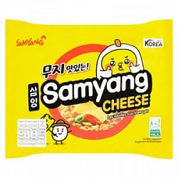 Лапша Samyang Cheese, пачка 120 гр