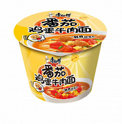 Лапша Kang Shi Fu вкус помидора и яйца, чашка 126 гр