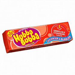 Ж/Р Wrigley's Hubba Bubba Snappy Strawberry, 35 гр
