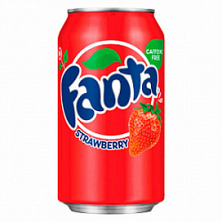 Напиток Fanta Strawberry, 355 мл