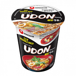 Лапша Nongshim Удон темпура, стакан 62 гр