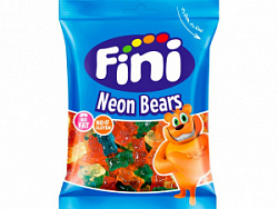 Мармелад Fini Neon Bears - Неоновые мишки, 90 гр