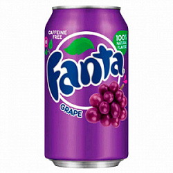 Напиток Fanta Grape, 355 мл