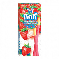 Палочки Ticky клубничные с йогуртом, 20 гр