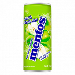 Напиток Mentos Apple Soda Kick, 240 мл